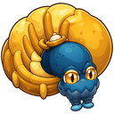 Ammonarch, a water creature in NOKEMON. Rarity: Legendary.