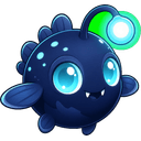 Anglow, a water creature in NOKEMON. Rarity: Legendary.