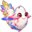Aquarelia, a water creature in NOKEMON. Rarity: Rare.