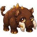 Aurboar, a nature creature in NOKEMON. Rarity: Uncommon.
