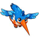 Azurdart, a water creature in NOKEMON. Rarity: Uncommon.