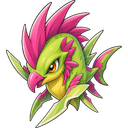 Bladecrest, a water creature in NOKEMON. Rarity: Rare.