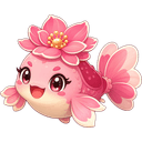 Bloomfin, a water creature in NOKEMON. Rarity: Uncommon.