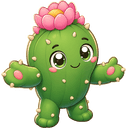 Cactuff, a nature creature in NOKEMON. Rarity: Uncommon.