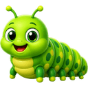 Caterpillar, a nature creature in NOKEMON. Rarity: Common.