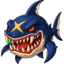 Chompedo, a water creature in NOKEMON. Rarity: Uncommon.