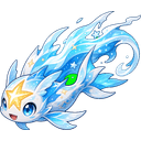 Cometl, a celestial creature in NOKEMON. Rarity: Rare.