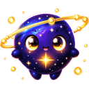 Cosmo, a celestial creature in NOKEMON. Rarity: Rare.