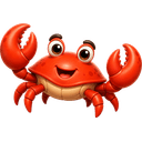 Crab, a water creature in NOKEMON. Rarity: Common.