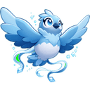 Cryowing, a water creature in NOKEMON. Rarity: Legendary.