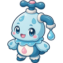 Dide, a water creature in NOKEMON. Rarity: Common.