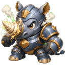 Drillo, a nature creature in NOKEMON. Rarity: Rare.