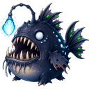 Duskmaw, a water creature in NOKEMON. Rarity: Rare.