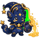 Duze, a celestial creature in NOKEMON. Rarity: Legendary.
