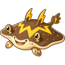 Flatzap, a thunder creature in NOKEMON. Rarity: Uncommon.
