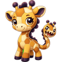 Girafang, a nature creature in NOKEMON. Rarity: Uncommon.