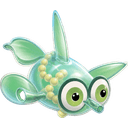 Glasswhorl, a water creature in NOKEMON. Rarity: Uncommon.