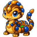 Gomzo, a water creature in NOKEMON. Rarity: Rare.