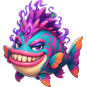 Grindent, a water creature in NOKEMON. Rarity: Rare.