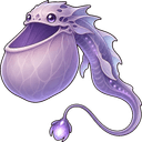 Gulpith, a water creature in NOKEMON. Rarity: Rare.