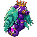 Kelperor, a water creature in NOKEMON. Rarity: Legendary.