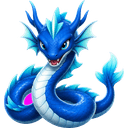 Leviath, a water creature in NOKEMON. Rarity: Legendary.