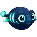 Lumifry, a water creature in NOKEMON. Rarity: Common.