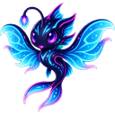 Lumiwing, a water creature in NOKEMON. Rarity: Rare.