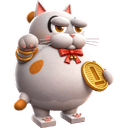 Maneko, a celestial creature in NOKEMON. Rarity: Uncommon.