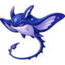 Mantasoar, a water creature in NOKEMON. Rarity: Legendary.