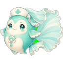 Mendola, a water creature in NOKEMON. Rarity: Rare.