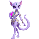 Mewton, a nature creature in NOKEMON. Rarity: Legendary.