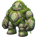 Mossilith, a nature creature in NOKEMON. Rarity: Uncommon.