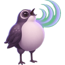 Duskthrush, a nature creature in NOKEMON. Rarity: Legendary.