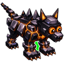 Obsidion, a nature creature in NOKEMON. Rarity: Legendary.