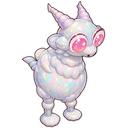 Opaline, a celestial creature in NOKEMON. Rarity: Rare.