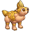 Pangolux, a nature creature in NOKEMON. Rarity: Uncommon.