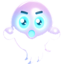 Phantl, a celestial creature in NOKEMON. Rarity: Uncommon.