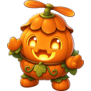 Pumpkit, a nature creature in NOKEMON. Rarity: Uncommon.