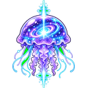Quasari, a celestial creature in NOKEMON. Rarity: Legendary.