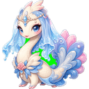 Serenelle, a water creature in NOKEMON. Rarity: Rare.