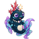 Sirenova, a water creature in NOKEMON. Rarity: Legendary.
