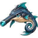 Snipefin, a water creature in NOKEMON. Rarity: Rare.