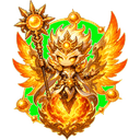 Solarch, a celestial creature in NOKEMON. Rarity: Legendary.
