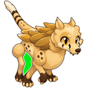 Swiftmane, a nature creature in NOKEMON. Rarity: Uncommon.