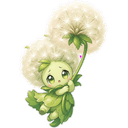 Tuftly, a nature creature in NOKEMON. Rarity: Common.