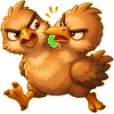 Twobeak, a nature creature in NOKEMON. Rarity: Rare.