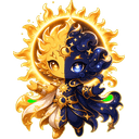 Umbrasol, a celestial creature in NOKEMON. Rarity: Legendary.