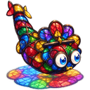 Vitrail, a celestial creature in NOKEMON. Rarity: Legendary.