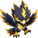 Voltalon, a thunder creature in NOKEMON. Rarity: Legendary.